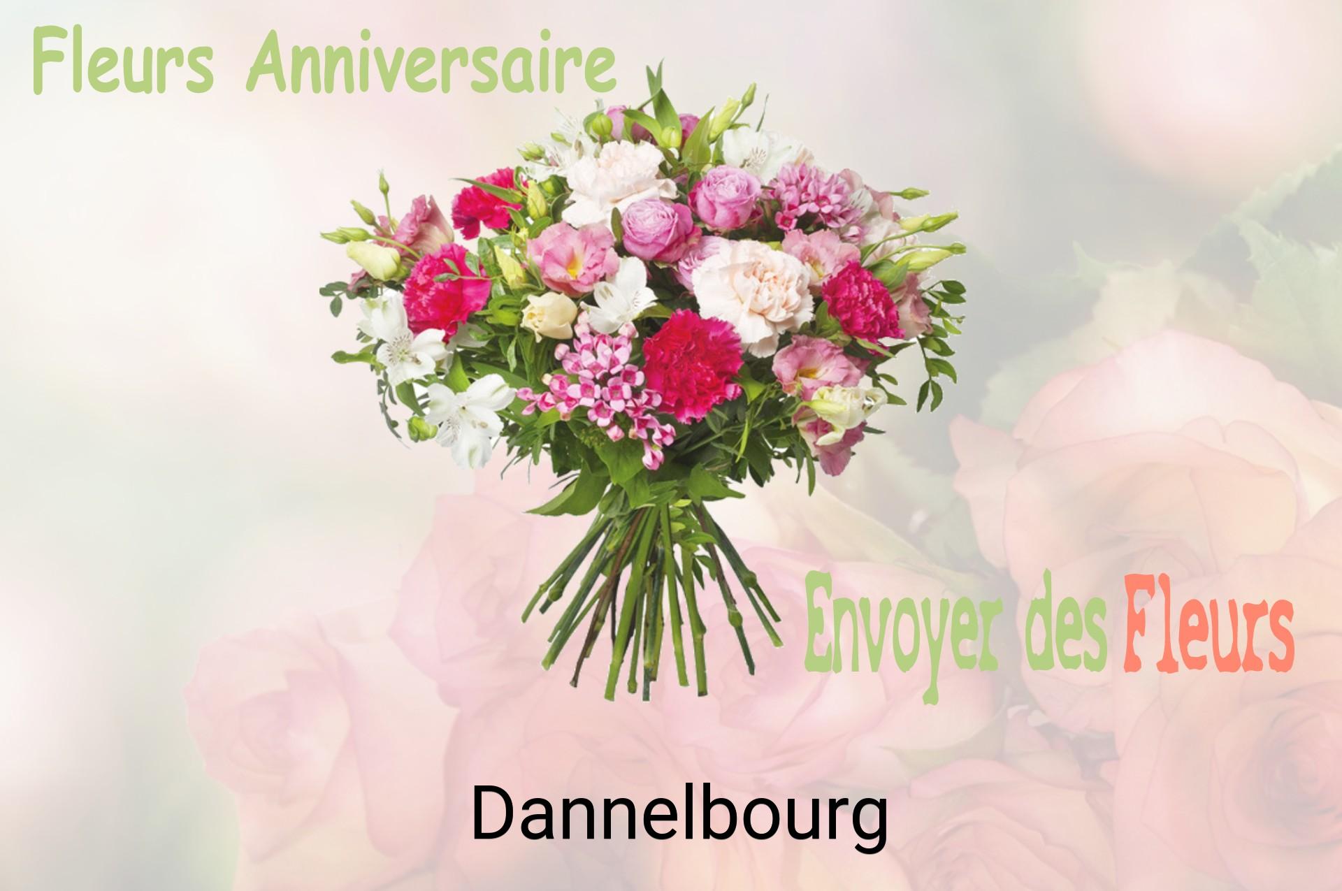 Bouquet de fleurs d’anniversaire livré à Dannelbourg